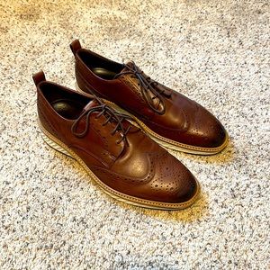 Ecco Men’s St1 Hybrid Brogue Cognac Size 12 (EU46) Excellent Condition